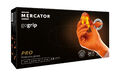 Premium Nitrilhandschuhe GOGRIP 50 Stück Orange, Diamantstruktur - dicker!