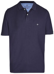 Fynch-Hatton Poloshirt Casual Fit Piqué dunkelblau