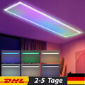 LED Deckenleuchte Deckenpanel Dimmbar Lang RGB Farbwechsel mit Fernbedienung 24W