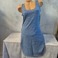 Kangaroos Kleid Shirtkleid Shirt Gr. 32 bis 48 Blau  Damen Kurzarm (4 317)