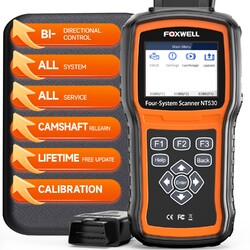 FOXWELL NT530 Pro Profi KFZ Diagnosegerät Auto OBD2 Scanner All System Für VAG