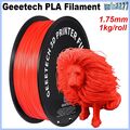 Geeetech PLA 3D Drucker Filament 1.75mm 1kg/rolle Rot Hohe Qualität Filament DE