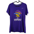 Nike T-Shirt Damen LARGE lila FIBA EUROBASKET 2017 Dri Fit kurzärmelig