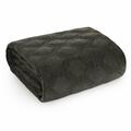 Sofaüberwurf Bettdecke Steppdecke Bettüberwurf Tagesdecke dunkelgrau 240x220cm 