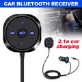 Bluetooth Auto KFZ Wireless 3.5mm AUX in Audio Empfänger Musik Stereo Adapter DE