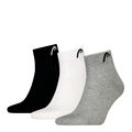 Head All Sports Training Quarter Sneaker Socken 18 Paar Gr 39 42 und 43 46 Grau