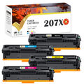 XXL Toner für HP 207A/X Color LaserJet Pro MFP M283 fdw fdn M255 dw nw mit Chip!