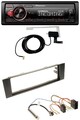 Pioneer MP3 AUX CD DAB USB Autoradio für Audi A3 (8P, 03-06) - ISO