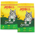 2x10 kg JOSERA JosiCat Crunchy Trockenfutter mit Huhn adulte Katzen