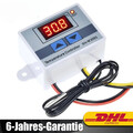 Temperaturregler 12V Digitaler Thermostat XH-W3001 mit Probe Steuerung Schalter