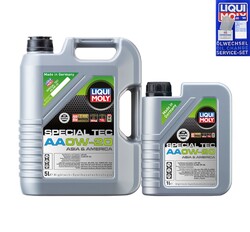 6 L Original LIQUI MOLY 9734 Special Tec AA 0W-20 für API SP ILSAC GF-6A