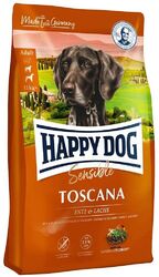 HAPPY DOG ¦Supreme Sensible - Toscana - Ente und Lachs - 12,5 kg (4,32 EUR/kg)