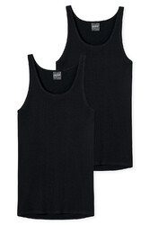 4x Schiesser Original Classics Herren Feinripp Unterhemd Trägerhemd Baumwolle 