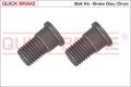QUICK BRAKE (11666K) Schraube, Bremsscheibe für ALFA FIAT OPEL SAAB JEEP