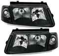 Scheinwerfer Schwarz LINKS RECHTS Frontblinker für VW Passat 3B B5 1996-10/2000