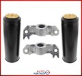 2x Domlager für Opel Insignia Chevrolet Malibu hinten Schutzkit Puffer