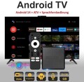 2025 Android Tv Box 14 ATV 4K  Dual WIFI Smart Tube + Apps 2+16  TOP OVP NEU