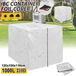 IBC Container Abdeckung UV-Schutz Frostschutz Hülle Haube Regenwassertank 1000L!