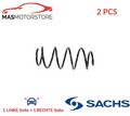 SCHRAUBENFEDER FAHRWERKSFEDER VORNE SACHS 998 839 2PCS A FÜR SMART FORTWO