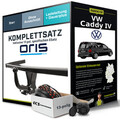 Anhängerkupplung ORIS starr für VW Caddy IV +E-Satz Kit NEU AHK