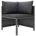 Gartenmöbel Sofa Tisch Hocker Sessel Lounge Sitzgruppe Poly Rattan vidaXL
