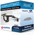 Für Subaru Solterra SUV 06.22- WESTFALIA Anhängerkupplung starr + 13polig E-Satz