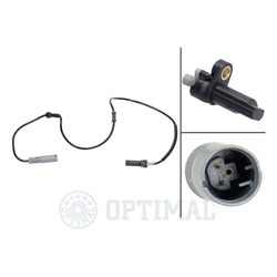 1x Sensor, Raddrehzahl OPTIMAL 06-S074 passend für BMW