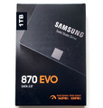Samsung 870 EVO - 1TB - 1000GB - SSD Festplatte - 2,5 Zoll - SATA 3 - PC Laptop