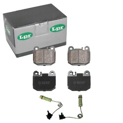 LPR BREMSBELÄGE SATZ HINTEN passend für MASERATI QUATTROPORTE MERCEDES M-KLASSE 