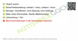 Set Türgriff Aussen Vorne Links/Rechts