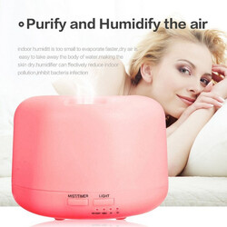 Elektrischer Diffusor für ätherische Aromaöl, Ultraschall-Luftbefeuchter 300ml