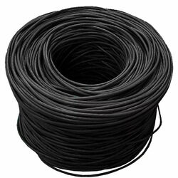 CAT6/5 Netzwerk Ethernet Kabel 305m UTP FTP RJ45 Patch Rolle Lan Outdoor Rolle SET