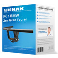 Auto Hak Anhängerkupplung starr für BMW 2er Gran Tourer Typ F46 AHK
