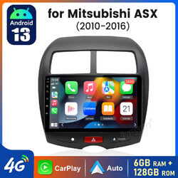 10zoll Für Mitsubishi ASX Android13 autoradio Navi GPS DAB+ USB 2010-2016 6+128G
