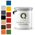 Q-COVER Bodenfarbe Betonfarbe Bodenbeschichtung Kellerfarbe Fußbodenfarbe 0,9-5L