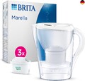 BRITA Wasserfilter-Kanne Marella weiß (2,4l) inkl. 3x MAXTRA PRO All-in-1 