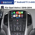 2+64G Für Opel Astra J 2009-2014 Android 15 Autoradio Apple Carplay Navi RDS KAM