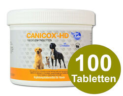 NutriLabs Canicox Hund HD100 Kautabletten beanspruchte Gelenke (199,20 EUR/kg)