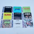 Auswahl - Gameboy / Advance GB GBA Classic Spielanleitungen - Manuals Booklets