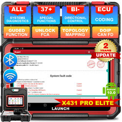 Launch X431 PRO ELITE PROS V5.0 KFZ OBD2 Diagnosegerät ALLE SYSTEM Auto Scanner
