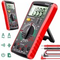 Digital Multimeter Voltmeter Spannungsprüfer Strommessgerät mit  LCD-Anzeige