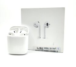 Apple AirPods Ladecase 2. Generation Weiß In-Ear Ideal für unterwegs