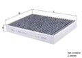 KNECHT Innenraumfilter LAK 675/2/S Aktivkohlefilter für BMW G11 G30 G12 ALPINA 2