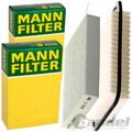 MANN FILTER INSPEKTIONSPAKET FILTERSET passend für OPEL AGILA B 1.0+1.2 65-94 PS