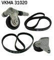 SKF Keilrippenriemensatz VKMA 31020 für AUDI SKODA VW
