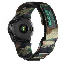 Quick Fit Nylon Loop Armband für Garmin Fenix E 8 7 7X 6 6X Epix Pro 5 5X Plus