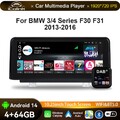 10.25'' Für BMW 3/4 Serie F30/F31/F32 Android 14 Autoradio Mit Carplay GPS DAB+