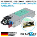 HP DPS-1200SB A 1200W 94% Platinum - HSTNS-PD30 / HSTNS-PL30 Mining PSU Netzteil