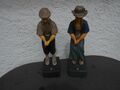 Golf Spieler Paar Deko Figur Statue Skulptur ca 58 cm Figuren Statue