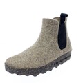 Asportuguesas Caia - Warme Chelsea Boots Wolle Beige - Größe 36 Damenschuhe